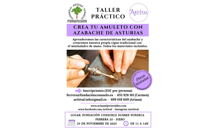 Taller práctico de azabache