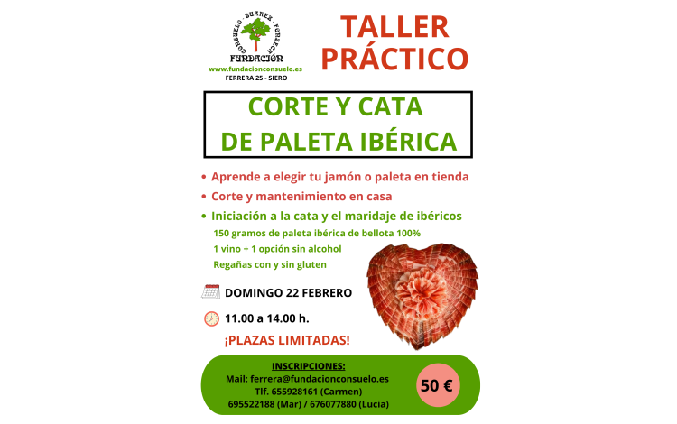 Taller corte y cata de jam&oacute;n